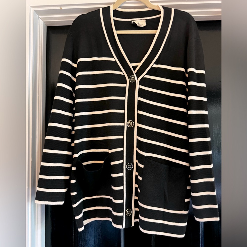 COPY - Tuckernuck Oversized Cardigan with Gold Buttons